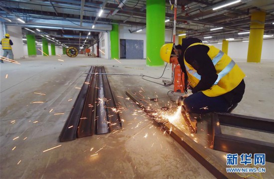 (社會)(2)京雄城際鐵路北京新機場站主體工程完工